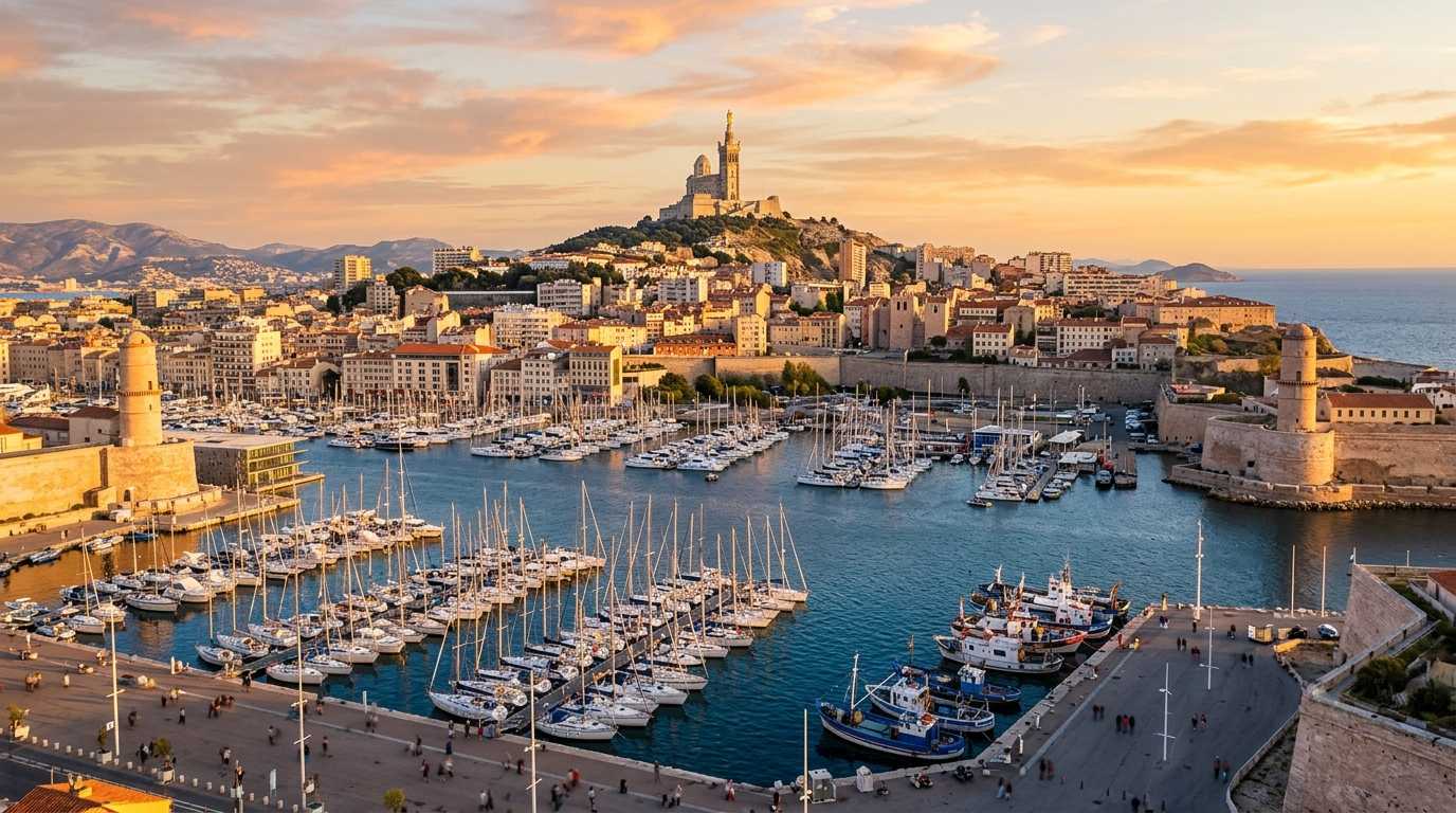 Marseille, France - Mediterranean Port City